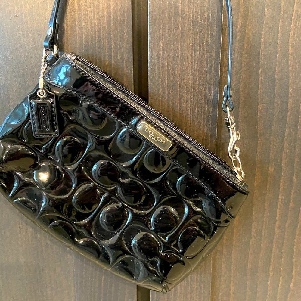 Coach Patent Leather Clutch